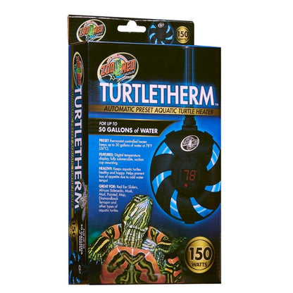 Zoo Med Turtletherm Automatic Preset Aquatic Turtle Heater 1ea/150 W