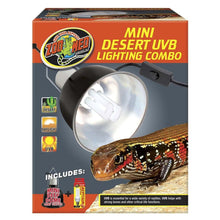Zoo Med Mini Desert UVB Lighting Combo 1ea