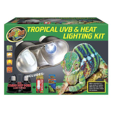 Zoo Med Tropical UVB & Heat Lighting Kit 1ea