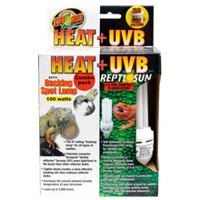 Zoo Med Heat + UVB Combo Pack 1ea