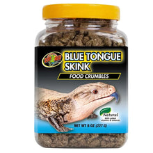 Zoo Med Blue Tongue Skink Food Crumbles Dry Food 1ea/8 oz Zoo Med