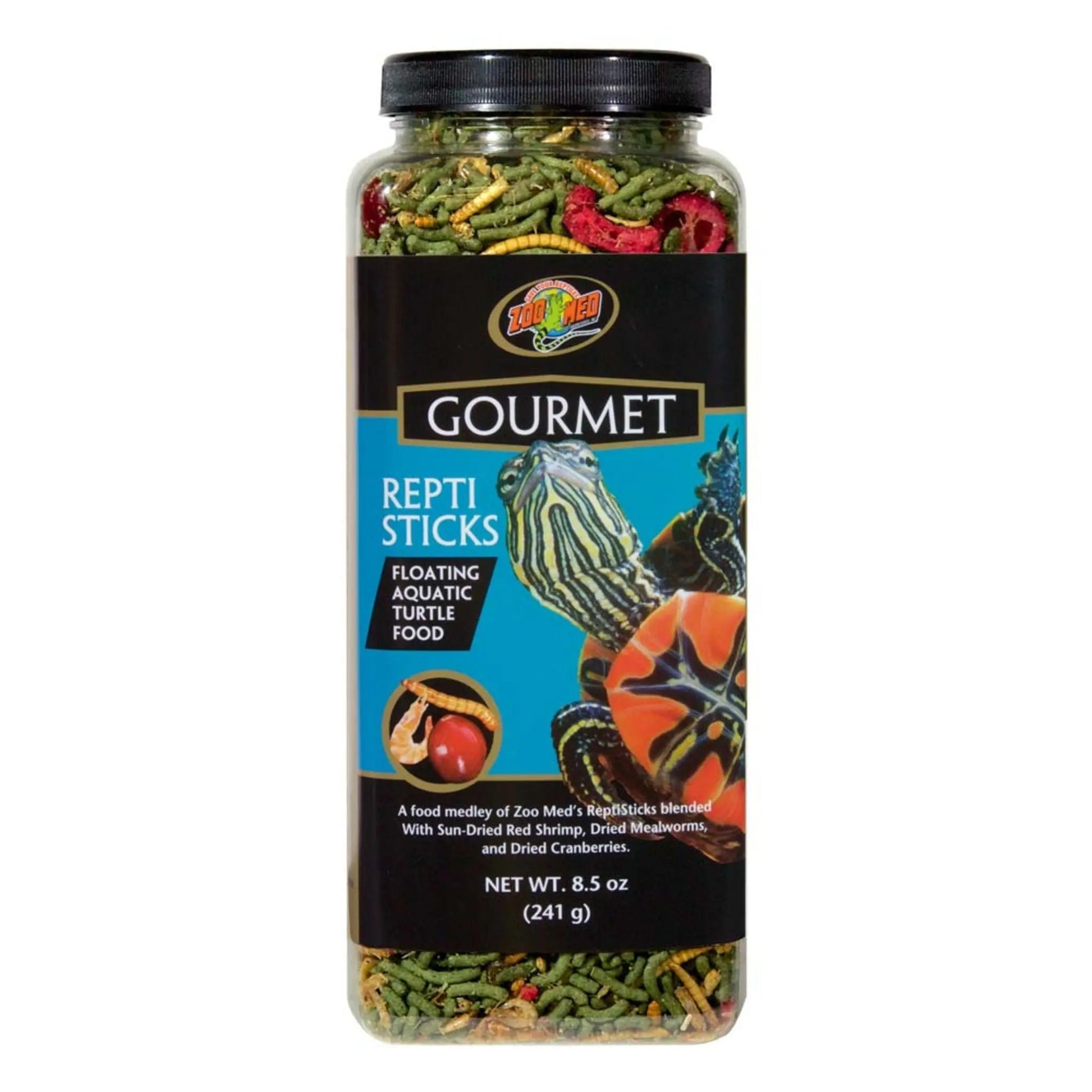 Zoo Med Gourmet Reptisticks Floating Aquatic Turtle Dry Food 1ea/8.5 oz Zoo Med