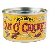 Zoo Med Can O' Adult Crickets Reptile Wet Food 1ea/1.2 oz
