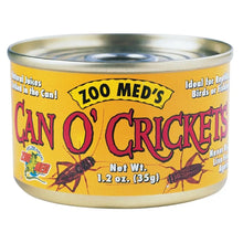 Zoo Med Can O' Adult Crickets Reptile Wet Food 1ea/1.2 oz Zoo Med