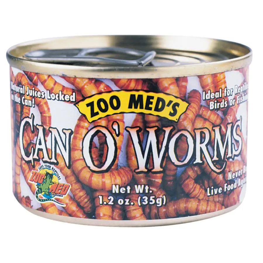 Zoo Med Can O' Worms Reptile Wet Food 1ea/1.2 oz Zoo Med