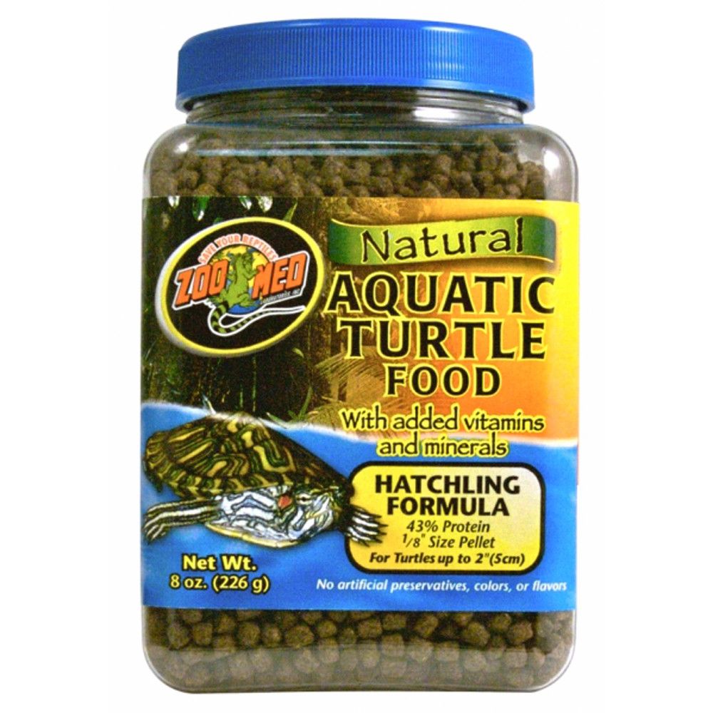 Zoo Med Aquatic Turtle Micro Pellet Hatchling Food 1ea/8 oz