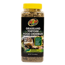 Zoo Med Grassland Tortoise Food Crumbles 1ea/16oz. Zoo Med