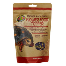 Zoo Med Tortoise & Box Turtle Flower Food Topper 1ea/1.4 oz