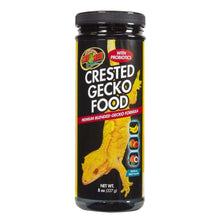 Zoo Med Crested Gecko Food Premium Blended Tropical Fruit Dry Food 1ea/8 oz