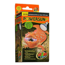 Zoo Med PowerSun UV Self-Ballasted Mercury Vapor Lamp Silver 1ea/80 W