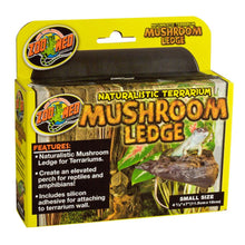 Zoo Med Mushroom Ledge Elevated Perch Brown 1ea/SM