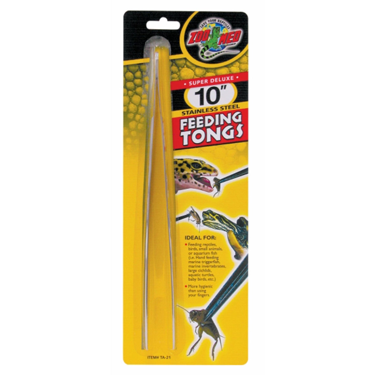 Zoo Med Stainless Steel Feeding Tong 1ea/10 in