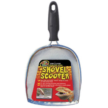 Zoo Med Deluxe Shovel Scooper Black, Silver 1ea