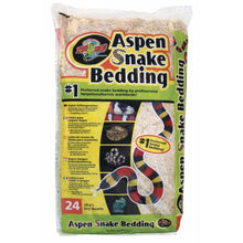 Zoo Med Aspen Snake Bedding Tan 1ea/24 qt