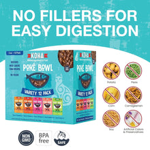 Koha Cat Grain Free Poke Bowl 3oz. Variety Pack (Case of 24) Koha