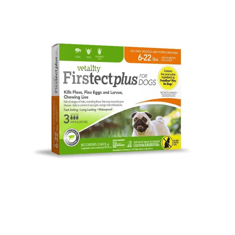 Vetality Firstect Plus Flea  Tick for Dogs 1ea/622 lb, 3 ct Vetality