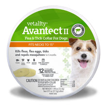 Vetality Avantect II Flea  Tick Collar for Dogs 1ea/15 in, 2 ct Vetality
