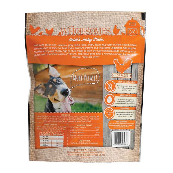 Wholesomes Jerky Strips Grain Free - 25 oz.