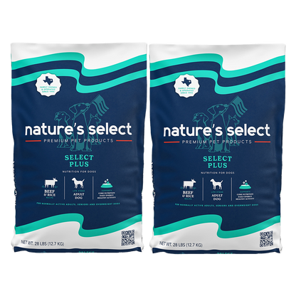 Nature's Select Premium Pet Products Select Plus Beef & Rice Recipe