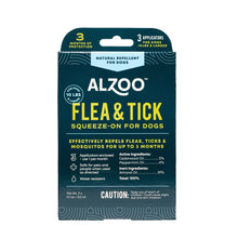 Alzoo Plant-Based Flea & Tick Squeeze-On Dog Alzoo