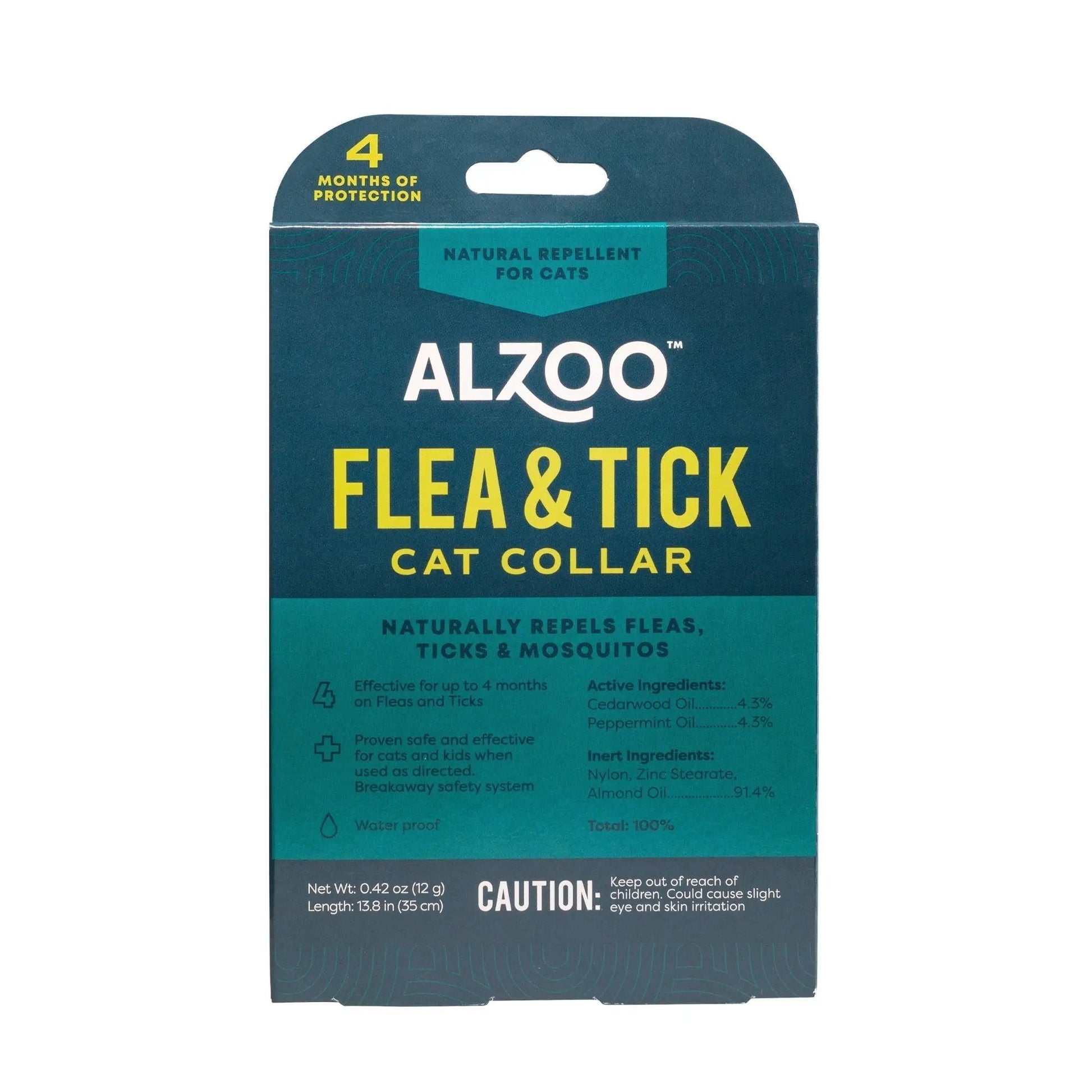 Alzoo Plant Based Flea & Tick Squeeze-On Cat Alzoo