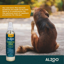 Alzoo Plant Based Flea & Tick Spray 8oz. Alzoo