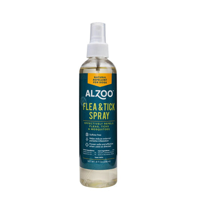 Alzoo Plant Based Flea & Tick Spray 8oz. Alzoo