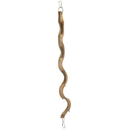 Prevue Pet Products Wacky Wood Vertical Bird Perch Brown 1ea/14 in