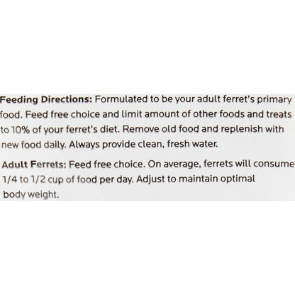 ZuPreem Grain-Free Ferret Diet Dry Food 1ea/4 lb