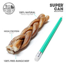 6" Braided Bully Sticks