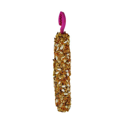 A and E Cages Smakers Snack Nut Treat Stick Display for Cockatiels 12 Count