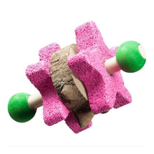 A and E Cages Nibbles Star Pumice Dumbbell Small Animal Chew 1ea-One Size A & E Cages