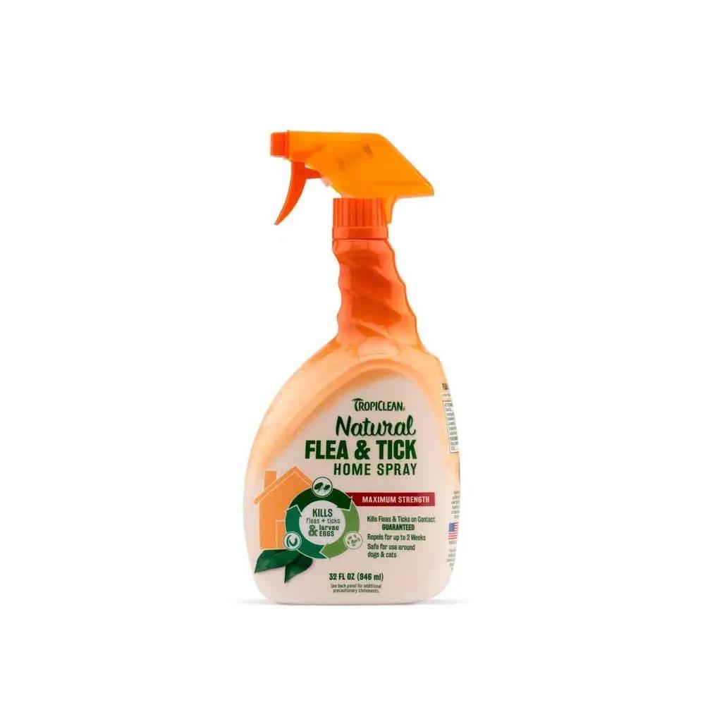 TropiClean Natural Flea & Tick Home Spray 1ea/32 fl oz TropiClean