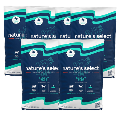 Nature's Select Premium Pet Products Select Plus Beef & Rice Recipe