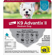 K9 Advantix Ii Dog Medium Teal 2-Pack (Case of 2) Elanco