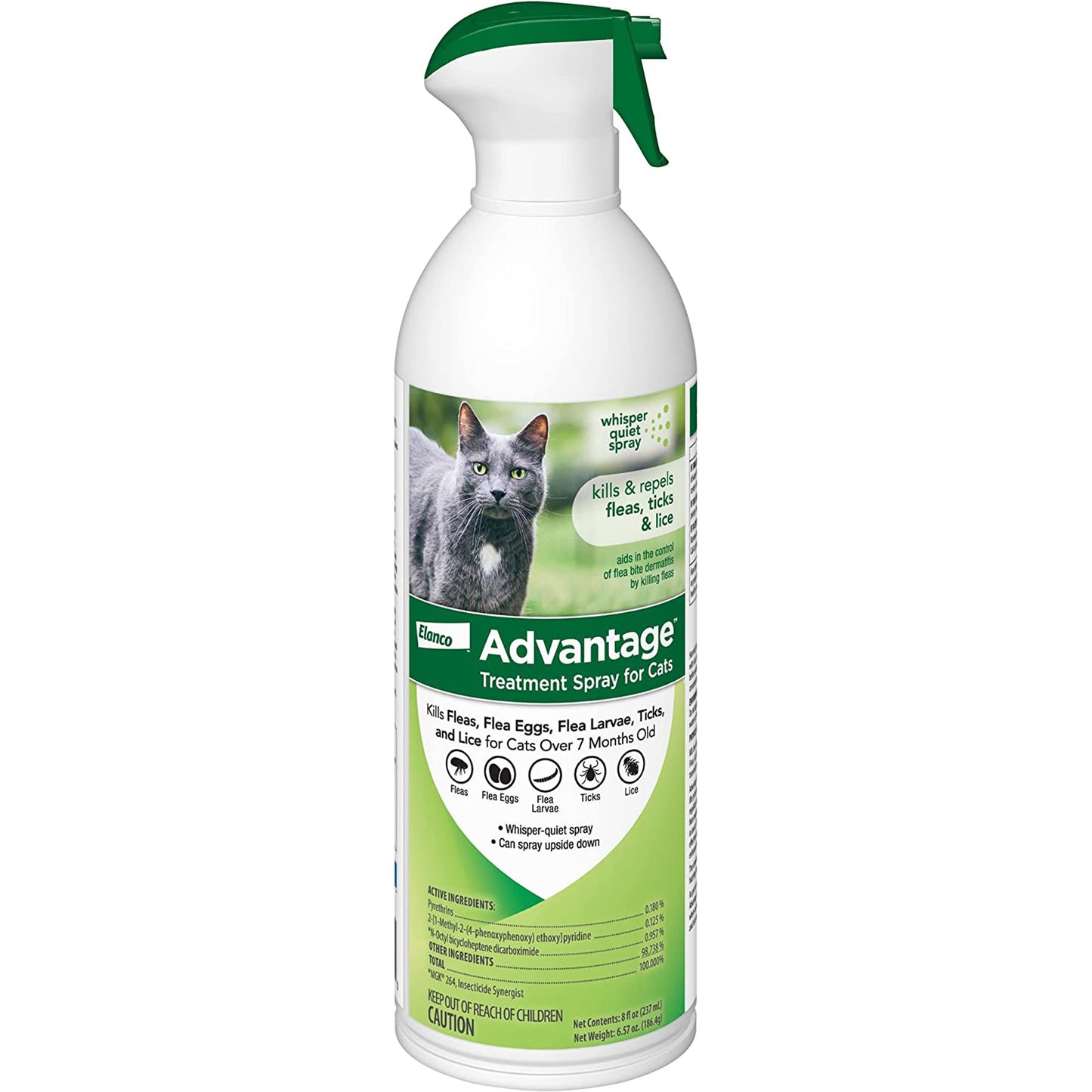 Advantage Cat Treatment Spray 8oz Elanco