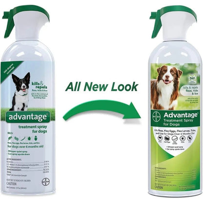 Advantage Dog Treatment Spray 15oz. (3pack) Elanco