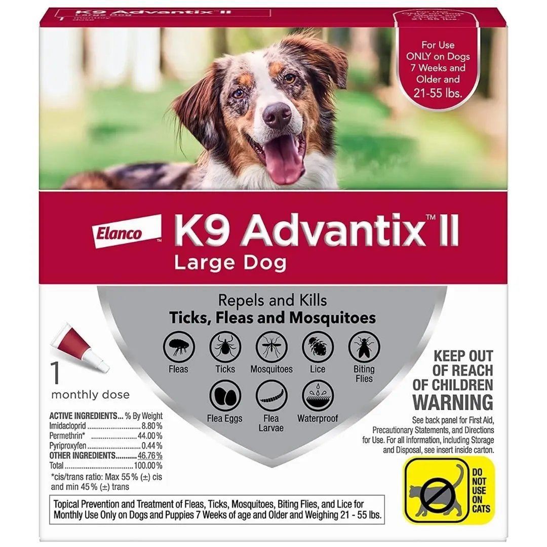 Advantage II Single Dose Large Dog Red Bayer