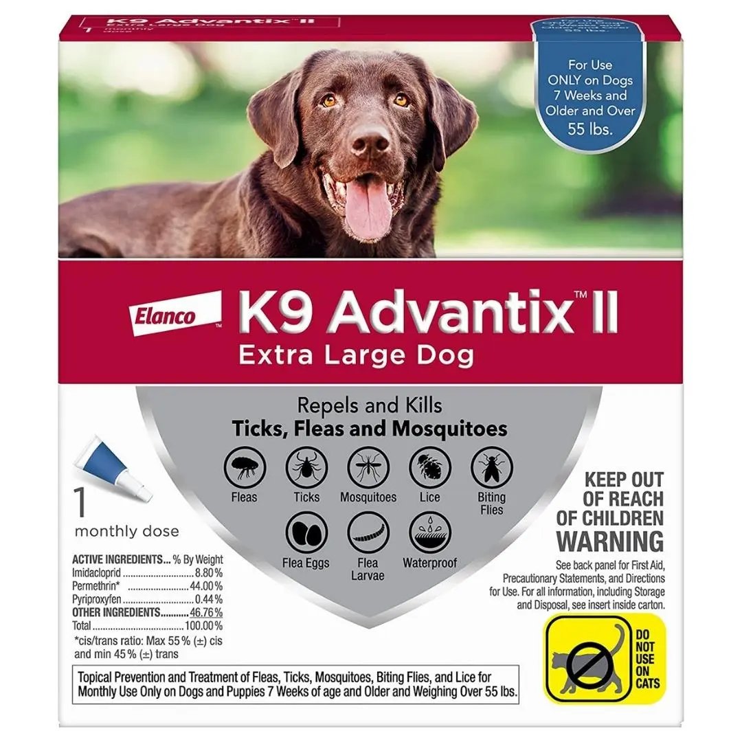 Advantage II Single Dose XLarge Dog Blue Bayer