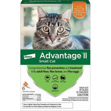 Advantage II Cat Small Orange 6-Pack (3packs) Elanco