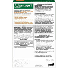 Advantage II Cat Small Orange 6-Pack (3packs) Elanco