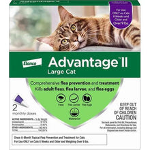 Advantage II Cat Large Purple 2-Pack (3packs) Elanco
