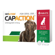 Petaction Capaction Tablets for Dogs > 25 Lb-6 Pk Petaction