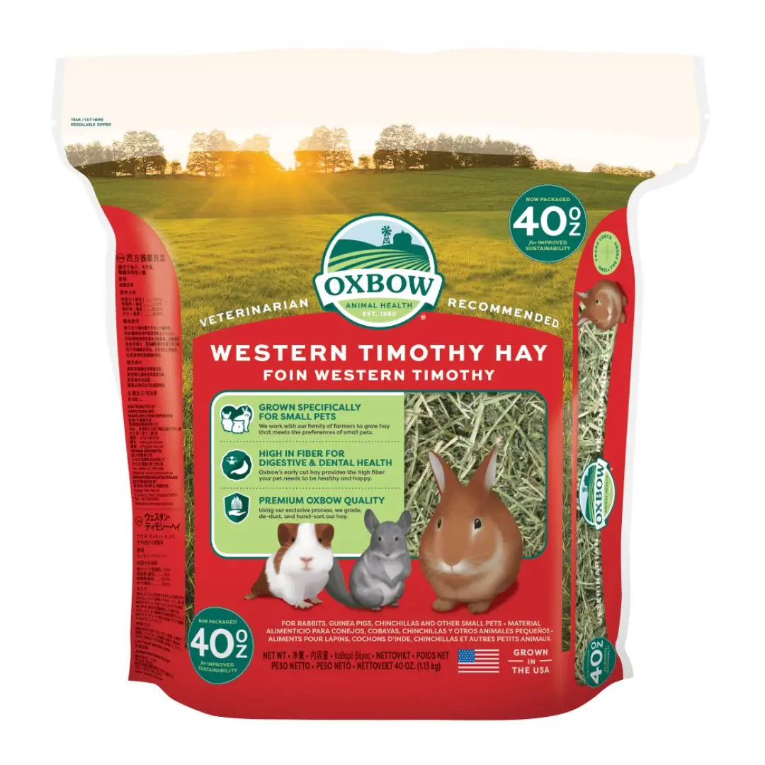 Oxbow Animal Health Western Timothy Hay 1ea/40 oz Oxbow
