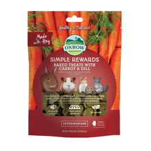 Oxbow Animal Health Simple Rewards Baked Small Animal Treats w/Carrot & Dill 1ea/3 oz Oxbow