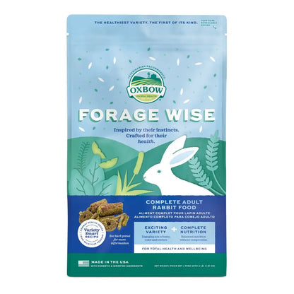 Oxbow Small Forage Wise Adult Rabbit 4Lb Oxbow