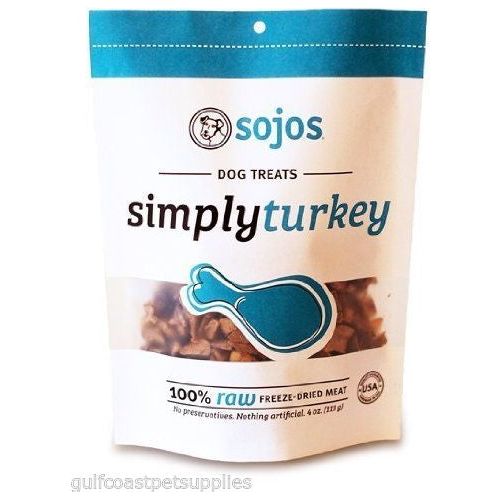 Sojos Dog Simply Turkey Treat 4 oz.