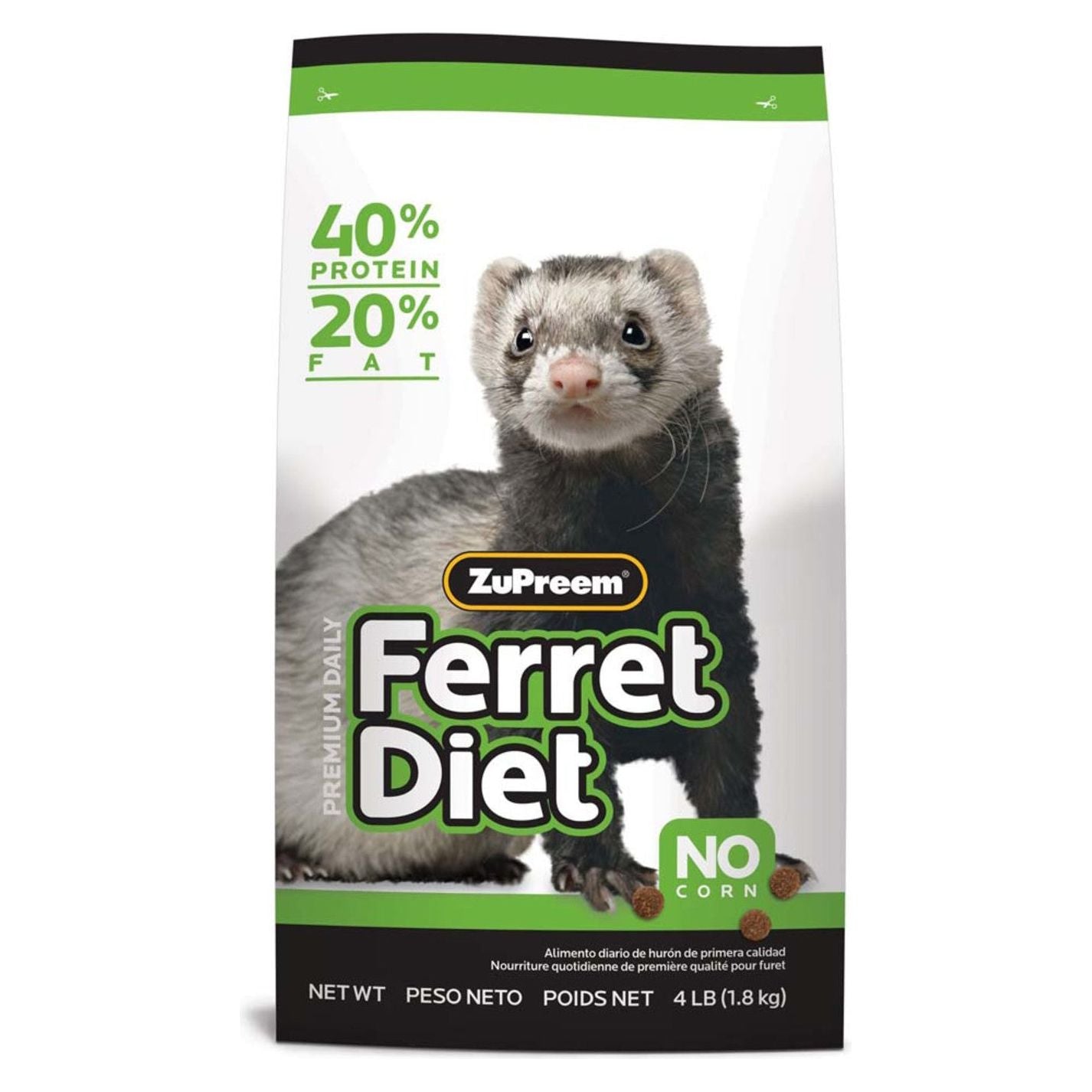 ZuPreem Premium Ferret Diet Dry Food 1ea/8 lb