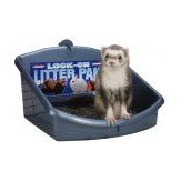 Marshall Pet Products Lock-On Litter Pan for Small Animals Assorted 1ea