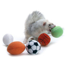 Marshall Pet Products Ferret Sport Balls Assorted 1ea/2 in, 2 pk